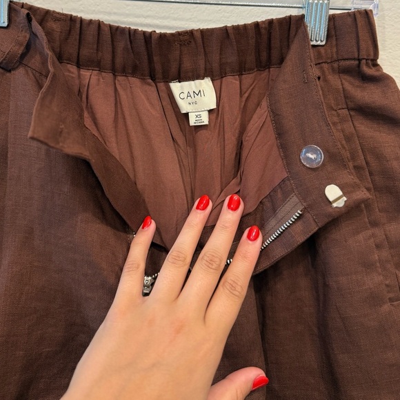 NWOT Cami NYC Ravi Shorts In Mocha - Picture 7 of 9